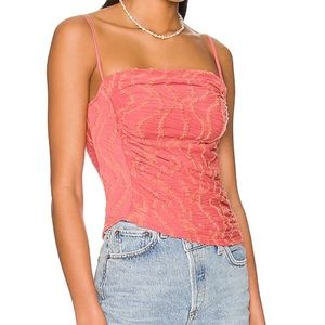 Free people Sand Dunes Tank in Red Clover